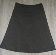 SPÓDNICA SZARA ROZKLOSZOWANA GreenPoint 36/38 S/M jesień/zima/wiosna