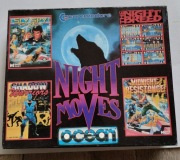Commodore 64 C64 zestaw gier NIGHT MOVES (Ocean) #SLY SPY SECRET AGENT...