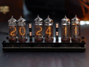 Zegar Nixie z in-14 6 lampami.