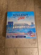 Kolejowy szlak głęboki błękit