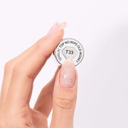 SEMILAC Top do lakierów hybrydowych T33 Top No Wipe Old Money 7 ml