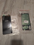 Samsung A7 2018 klapka baterii czarna +uszczelka