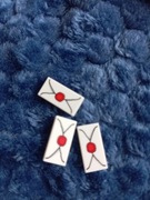 Lego 3069bpb0779 list koperta 1x2 biały 3 szt