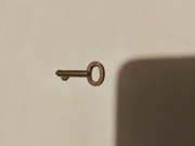 stary kluczyk do kajdanek lub szkatułki czasy prl