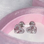 Heart&Bow Earrings(DAYGLOW)