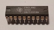 SN75161AN  BUS TRANSCEIVER,SINGLE,8-BIT