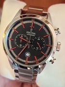 Zegarek męski Festina Timeless Chronograph 43 Swiss Made - nowy, nieużywany