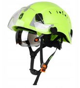Kask Ochronny GREEN DEVIL 3w1 z Wizjerem i Nausznikami, EN 397
