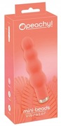 Peachy - Mini Wibrator Z Koralikami I 10 Trybami Wibracji Pomarańczowy