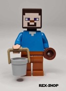 Steve - Minifigurka Lego Minecraft + Akcesoria