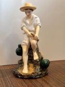 Figurka Fisher Boy  R. JOHNSON Young Angler Rybak 