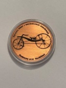 Historia roweru. Kolekcjonerska. Miedź fi 32 mm. Gyges