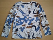 Bluzka chłopięca w rozmiarze 128/134 Królik Bugs Tweety Sylvester