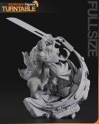 Figurka druk 3D żywica " Ichigo Kurosaki - Bleach - F1571 " - 114 mm