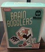 Łamigłówki logiczne puzzle 3w1 zagadki logiczne drewniane