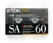 TDK SA 60SE kaseta