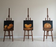 Autorski tryptyk malarski obrazy olejne