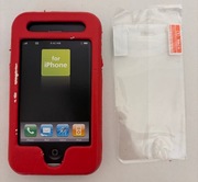 APLLE IPHONE 3G SZKŁO FOLIA + ETUI 4WORLD PN 0514