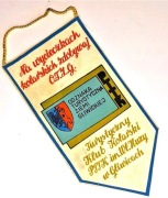 Proporczyk Turystyczny Klub Kolarski Gliwice Herb