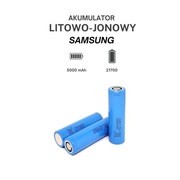 Akumulator Litowo-Jonowy Samsung 21700 5000mAh 50E