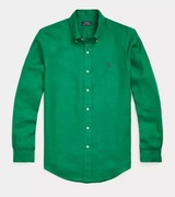 POLO RALPH LAUREN Classic Linen Shirt Custom koszula lniana 100% len XXL