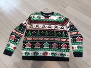 Sweterek z motywem świątecznym r. L damski