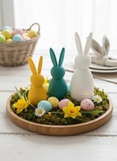 ZAJĄC WIELKANOCNY ZESTAW 3 SZT NOWY dekoracja