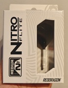 Piórka Red Dragon Nitro Flite System White Black NO2 Medium