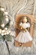 Aniolek wiszący prezent  handmade 