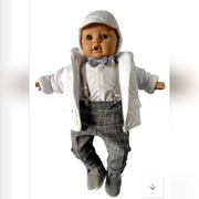 Strój na chrzest dla chłopczyka 