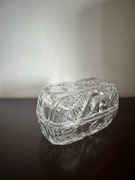 Bomboniera mala krysztal Zawiercie PRL IDEAL