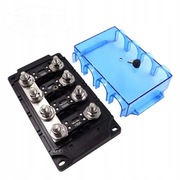 Szyna sbiórcza BUSBAR z bezpiecznikami 100A