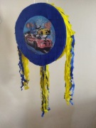 Zestaw piniata samochód Hot Wheels+kij+imię