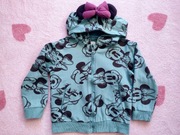 Bluza z kapturem z myszką Minnie rozmiar 116