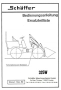 Katalog części Schaffer 325 W