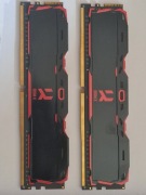 Pamięć 16 GB(2x8 dual channel) RAM GoodRAM IRDM X Black DDR4 3200mhz CL16