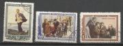 ZSRR 1952 MI 1615-1617 kasowane