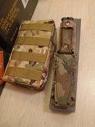 wojskowy, zestaw survivalowy nóż+ uniwersalna torba.