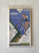 Mapa tras rowerowych Greenvelo Warmińsko-Mazurskie część wschodnia