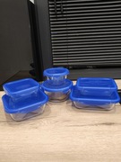 Zestaw 6szt pojemniki hermetyczne Pyrex Cook&Go