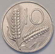 Włochy 10 lirów 1989 r. b. ładna