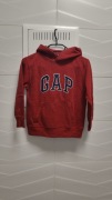 Bluza Gap Kids r. 6-7 lat czerwona kangurka kaptur