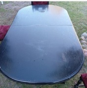 Stół rozkładany + 8 krzeseł | komplet jadalniany