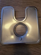 Płaski metalowy dolny filtr zmywarki Beco DIN 5834