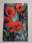 Magnes na lodówkę Monte Cassino Czerwone Maki Klasztor Wzgórze. (34)