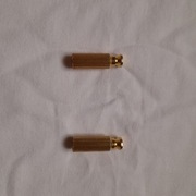 Trzpienie + Śruby mocujące mostek gitary Złote