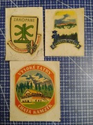 Kalkomanie PRL Zakopane narciarskie mistrzostwa świata 1962 Tatry Kamzik