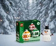 Lego 40604 Zestaw ozdób świątecznych NOWY 40572, 40498, 40571
