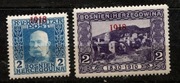 OA Bośni  Mi 147 - 148** , cenny 