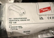 Szyna wyrównawcza K12 z nasuwanymi zaciskami Nr kat. 563200 PAS 11AK